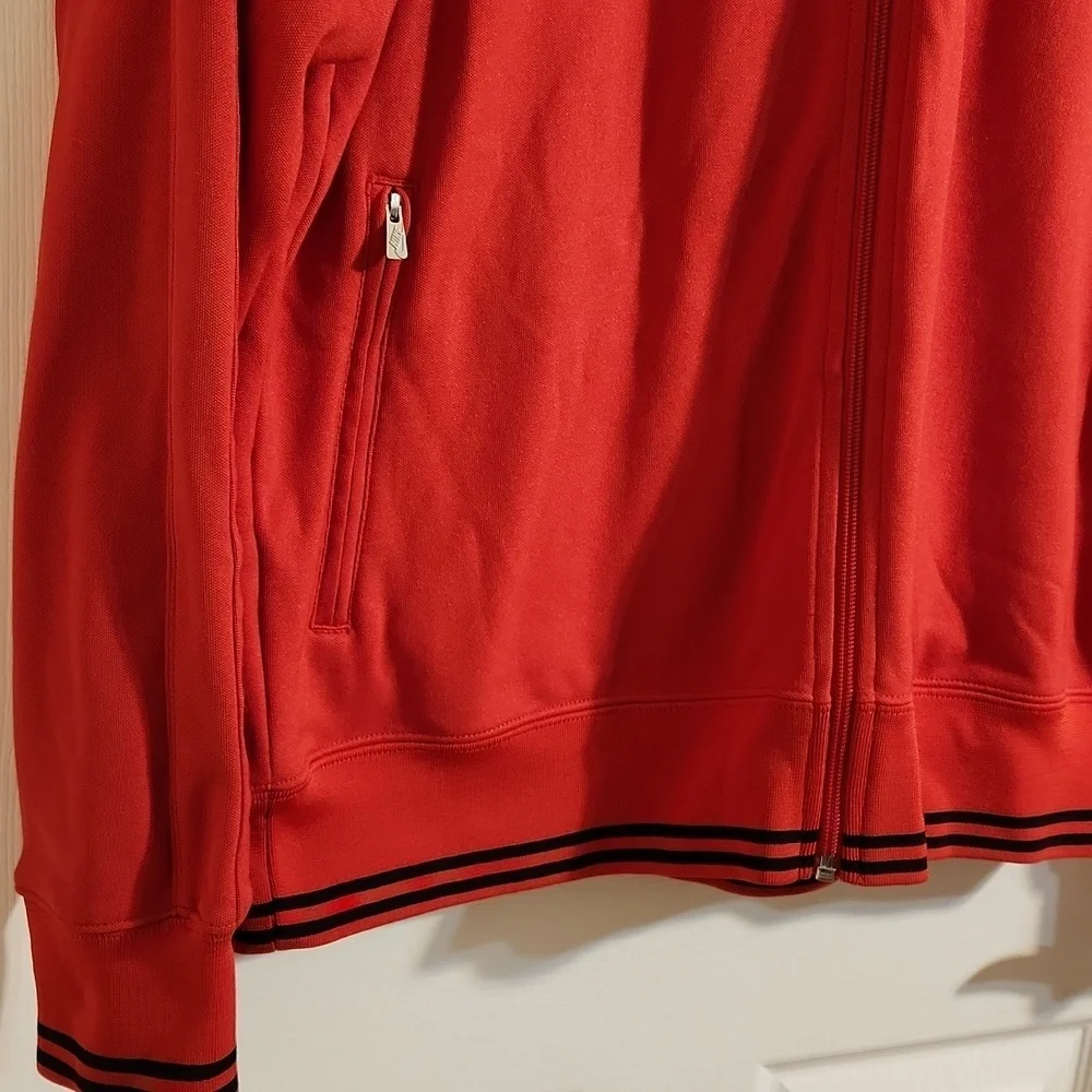 Vintage Y2K Nike Manchester United Track Jacket Full Zip Sz XL Soccer Futbol EUC - Picture 6 of 14